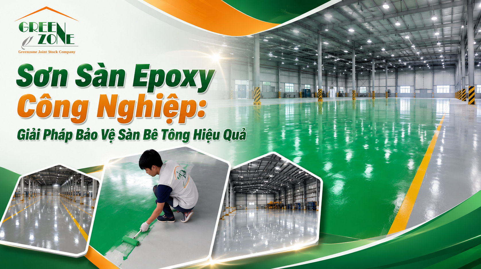 Sơn Sàn Epoxy Công Nghiệp: Giải Pháp Bảo Vệ Sàn Bê Tông Hiệu Quả